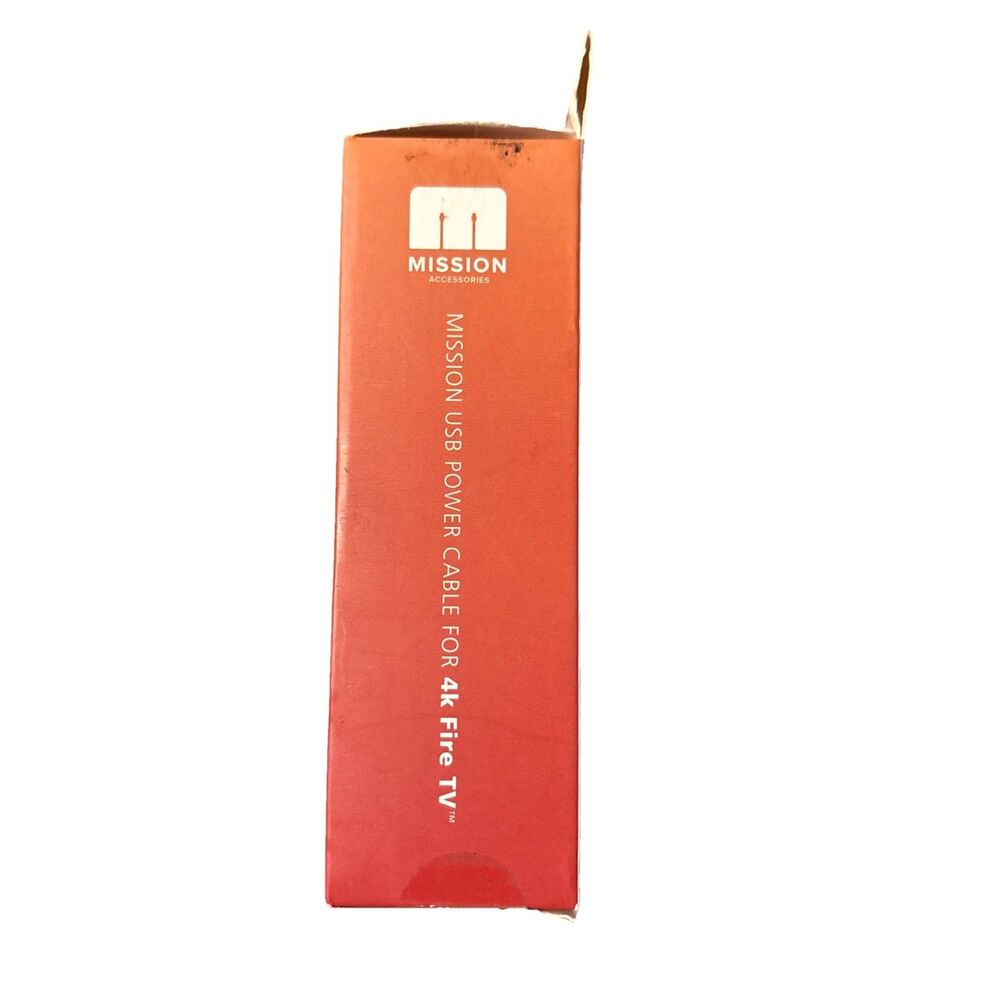 Mission Cables MC45 USB Power Cable for Amazon Fire TV - Picture 2 of 8